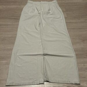 Tan Pleated Wide Leg Baggy Pants 30x32 Vuori Y2K 2000s Vintage